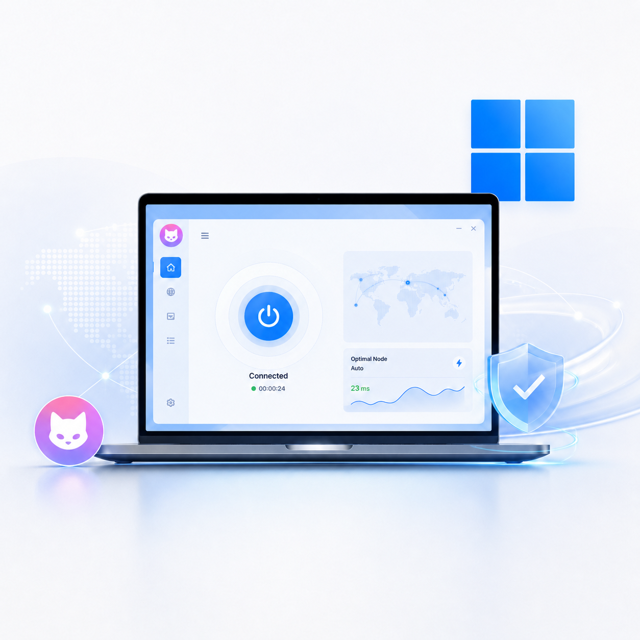 Clash Windows 客户端界面预览
