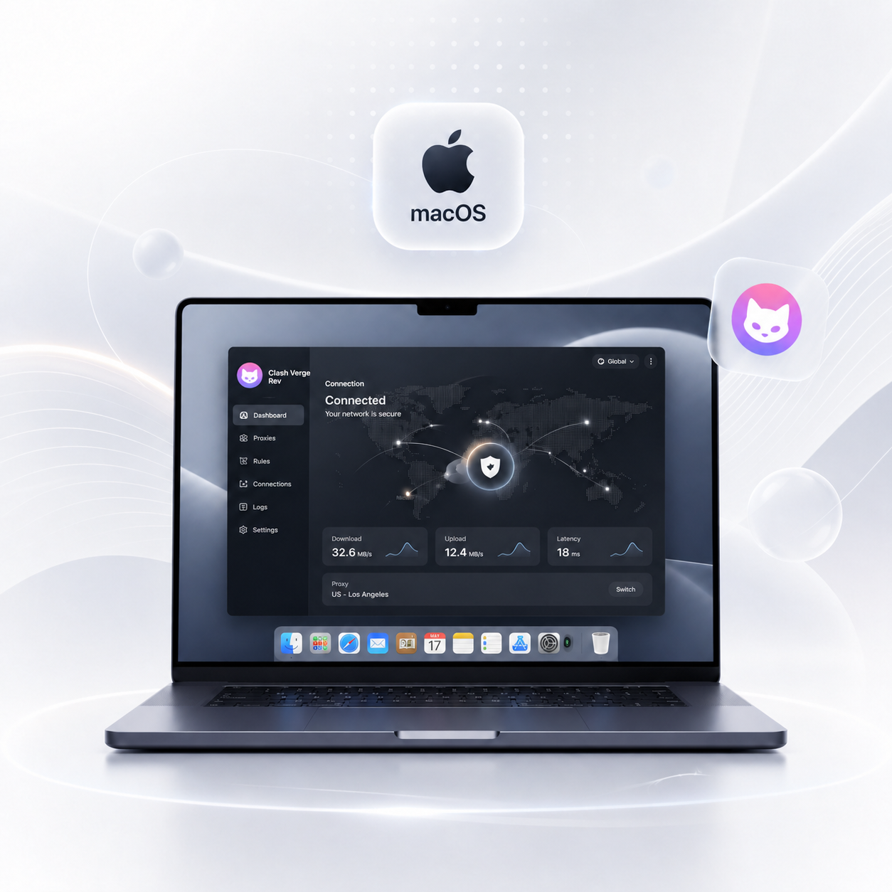 Clash macOS 客户端界面预览